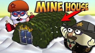 ДОМ ИЗ МИН В ЧИКЕН ГАН! MINE HOUSE in CHICKEN GUN!