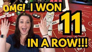 ULTIMATE TEXAS HOLD 'EM in LAS VEGAS! I WON 11 IN A ROW!! OMG!!