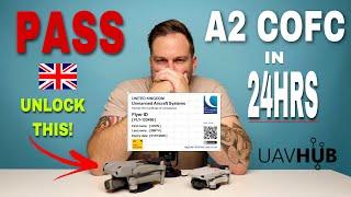 HOW TO PASS the A2 COFC in 24HRS! UNLOCK THE DJI AIR2S