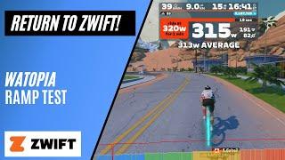 FTP Ramp Test: A Start to the Zwift Racing Season