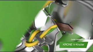 Animation KRONE knotter systems for KRONE BiG Pack large square baler