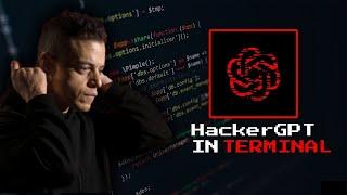 I used HACKER-GPT in TERMINAL. Here's How?
