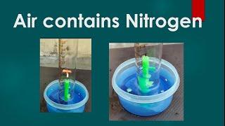 Air contains Nitrogen activity class 6, air is mixture of gases, composition of air | Its Study time