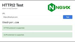 HOW TO ENABLE HTTP/2 ON NGINX