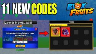 *NEW* ALL WORKING CODES FOR BLOX FRUITS 2024! | BLOX FRUITS CODES FOR 2X EXP AND RESET STATS