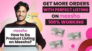 Meesho Product Listing | How to Do Perfect Product Listing On Meesho