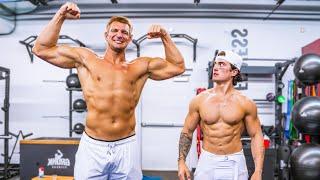 Training W/ 6’6” NFL Monster - (Ft. Rob Gronkowski)