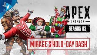 #PlayStation Guide: Apex Legends   Holo-Day Bash Event Trailer  PS4