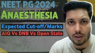 Neet pg 2024: If your neet pg score between 100-600 which college you can get?MD Anaesthesia cut off