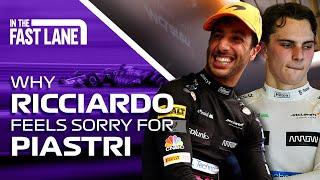 Daniel Ricciardo breaks his silence on Piastri signing