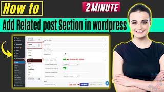How to add related post section in wordpress 2024