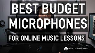 Best Budget Microphones For Online Teaching and Recording Sessions!