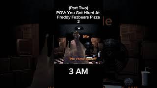 Cat Works At FNAF 2 [Part 2]| #funny #fnaf #meme #cat #fnaf2