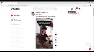 CARA MENGUPLOAD VIDEO KE AKUN TIKTOK DI LAPTOP/PC