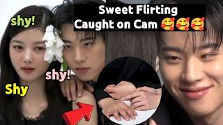 CAUGHT ON CAM! Kim Sung Cheol Sweet Flirting with Kim Yoo Jung! sweet and adorable moments