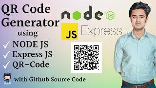 QR Code Generator Using Node JS | QR Code Generator Project In Node JS | QR Code Generator GitHub