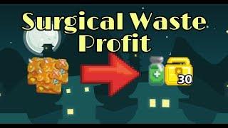 Growtopia Surgical Waste Profit 2019 (Easy Method)