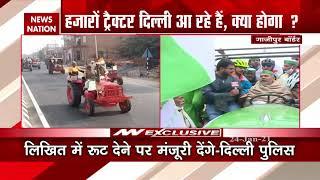 Farmers' Protest  : Farmers to give route map of tractor march | Breaking News | News Nation