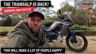 Honda Transalp Review MCNews - Its back!