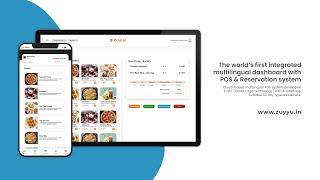 Multi-language POS Software India | Reservation System | QR Code Digital Menu - ZUYYU