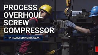 Process Overhaul Screw Compressor