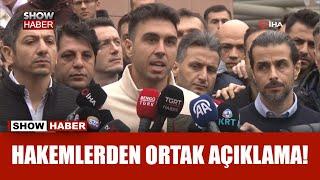 Hakemlerden ortak Halil Umut Meler açıklaması!