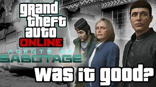 GTA Online - Agents of sabotage - DLC review!