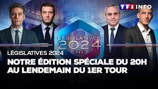 Édition spéciale législatives : J. Bardella, G. Attal, R. Glucksmann et X. Bertrand invités du 20H