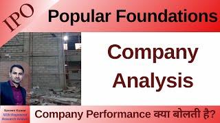 Popular Foundations IPO | Popular Foundations Limited Analysis | GMP | Review | IPO