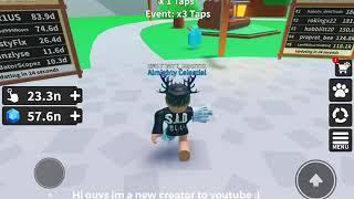 Hatching eggs and rebirths, gems:) l Tapping mania l Roblox:)