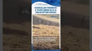 Takut Jatuh! Helikopter Israel Tak Berani Terbang di Perbatasan Lebanon Usai Ditembaki Hizbullah