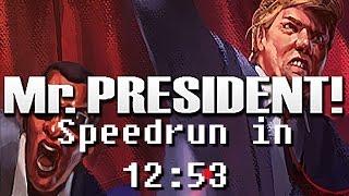 Mr.President! Speedrun in 12:53