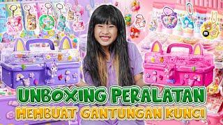 DISTA UNBOXING ALAT PEMBUAT GANTUNGAN KUNCI!! SEMUANYA BAGUS BANGET #viralvideo