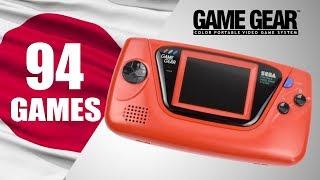 The Game Gear Project - All 94 Japanese Exclusive  GG Games - Every Game