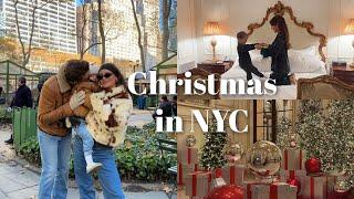 Christmas in NYC | Staying at the Plaza Hotel, Bryant Park & more!