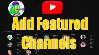 How To Add Featured Channels to Your YouTube Channel with an iPhone or iPad in 2023