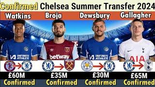 See ALL 20 CHELSEA Confirmed Summer TRANSFER News & Targets 2024 | Transfer Rumor With Ollie WATKINS