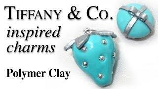 Tiffany & Co. Inspired Polymer Clay Charms