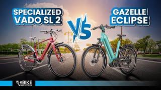 Specialized Vado SL 2 vs Gazelle Eclipse - A Battle of Expensive e-Bikes !!