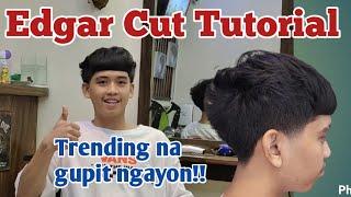 EDGAR CUT BARBER TUTORIAL/Tagalog