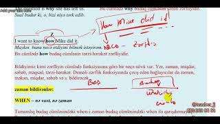 SUBORDINATE CLAUSES/MİQ/SERTİFİKASİYA/2021