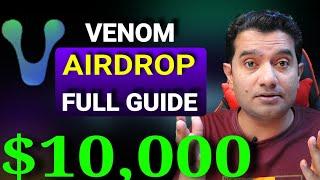 $10,000 Airdrop Venom Foundation [ Full Guide ] How to claim Venom airdrop | Free Crypto earn