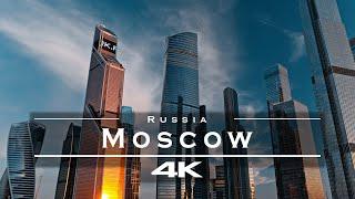 Moscow, Russia  - by drone [4K]