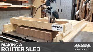 HOW TO BUILD A ROUTER SLED / SLAB FLATTENING MILL