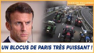 Paysans : un blocus de Paris beaucoup plus puissant que prévu !