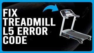 How To Fix Treadmill L5 Error Code (Problem With Speed Sensor - Learn The Causes And Solutions!)