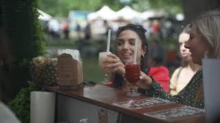 Fruzo & Triple 3 Slushy Drinks at Wine and Food Festival (15 sec). Wide format #1.