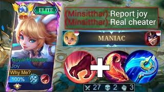 DAMAGE JOY JUNGLE IN SOLO RANKED GAME!! TOTALLY INSANE!! (Must try)