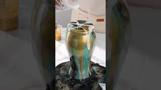 Resin art#vase  #planter  #magicalvibes  #creativedesign #resincrafts#epoxyresin #resin  #heyclear