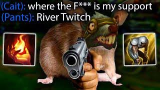 AP RIVER TWITCH?!? How I made this ZOE lose her mind with this Playstyle